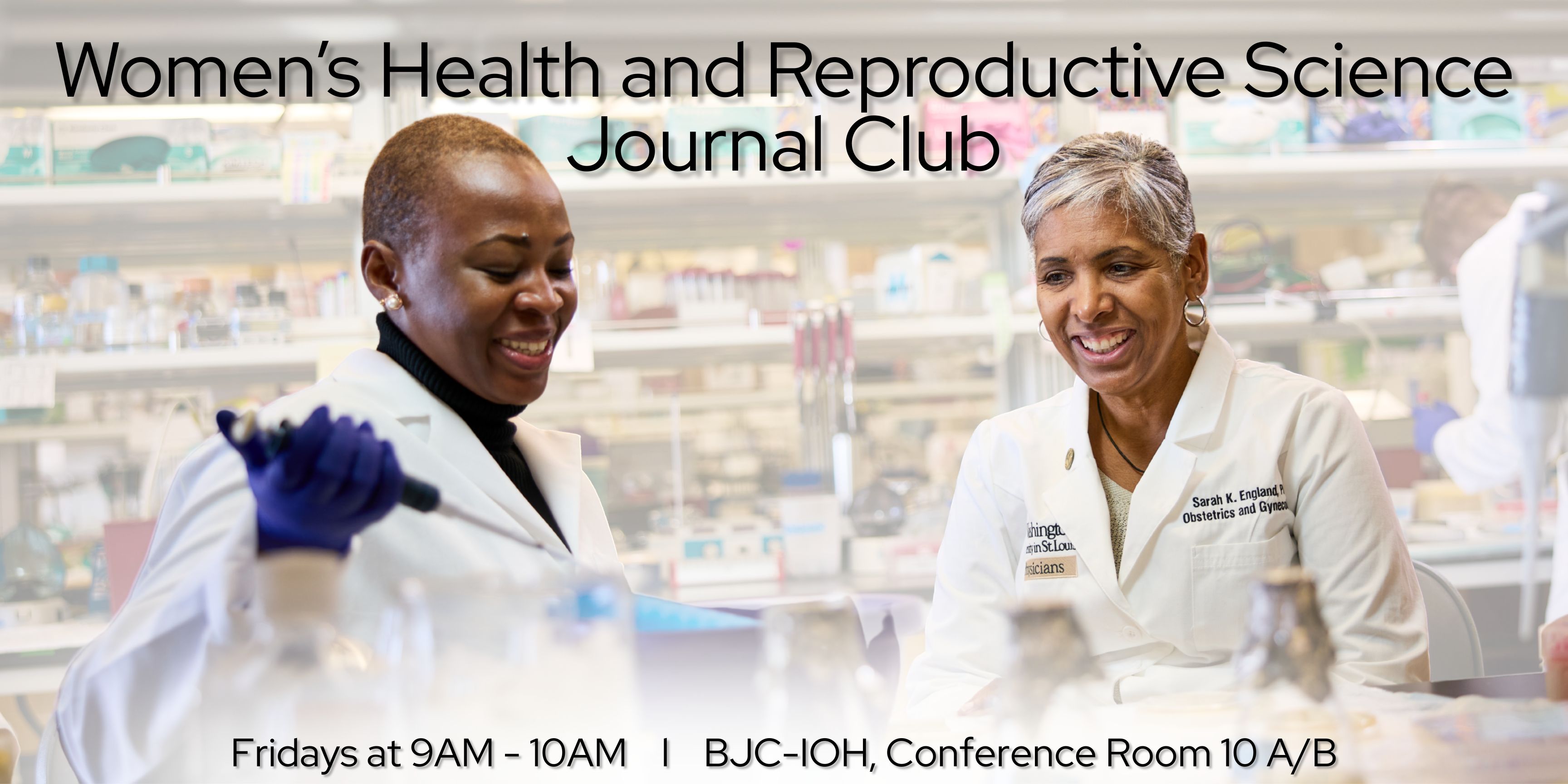 Women's Health and Reproductive Science Summer Journal Club - Center ...